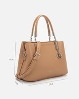 شنطة نسائية كلاسيك بلون بني