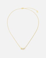 سلسال نسائي باللون الذهبي بتصميم مميز