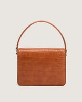 شنطة نسائية أنيقة بلون بني