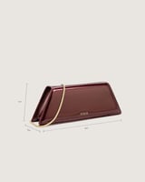 شنطة نسائية بمقاس متوسط للمناسبات بلون عودي