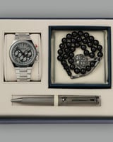 طقم هدايا رجالي ساعة وقلم و سبحة