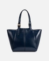 شنطة نسائية كلاسيك بلون أزرق