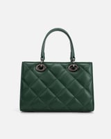 شنطة نسائية بتصميم أنيق بلون أخضر