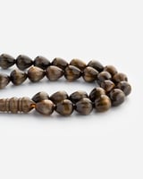 سبحة من حجر البكلايت الأنيق بلون بني