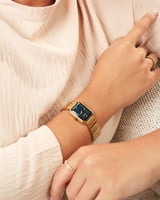 ساعة نسائية ستيل بلون ذهبي