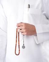 بوكس هدية رجالية قلم و سبحة بتصميم مميز