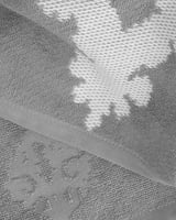 منشفة كلاسيك باللون الرمادي