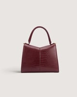 شنطة نسائية متوسطة الحجم بلون عودي