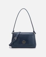 ‎ شنطة نسائية بتصميم عصري بلون أزرق