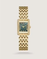 ساعة نبض النسائية كلاسيك باللون الذهبي