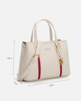 شنطة نسائية كلاسيك بلون بيج