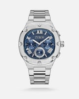 ساعة رجالية ستيل باللون الفضي