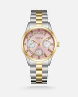 هدية نسائية ساعة وسلسال وورد