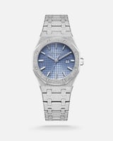 ساعة نسائية ستيل بلون فضي