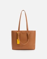 شنطة بحجم واسع لكل الأوقات بلون بني