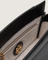 شنطة جوري النسائية جلد بلون أسود