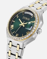 ساعة نسائية ستيل بلون ذهبي وفضي