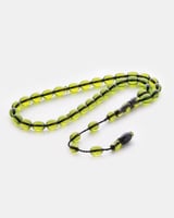 سبحة من السندلس بلون أخضر شفاف