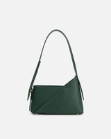 شنطة كتحفة هندسية بلون أخضر