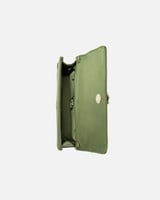 شنطة نسائية بمقاس متوسط للمناسبات بلون أخضر