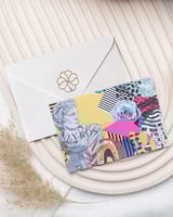 كرت اهداء بتصميم مميز