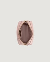 شنطة نسائية بتصميم أنيق بلون وردي