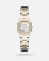 ساعة جوهرة نسائية تتزين ب 16 فص من الألماس بلون ذه...