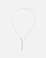 سلسال نسائي باللون الفضي بتصميم جذاب