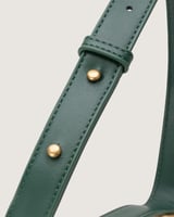 شنطة جوري النسائية جلد بلون أخضر