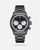 ساعة ستراتوس الرجالية بلون رمادي