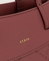 شنطة خُلود النسائية جلد بلون عودي