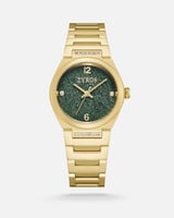 ساعة الماس نسائية ستيل بلون ذهبي