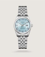 ساعة فخر النسائية ستيل بلون فضي