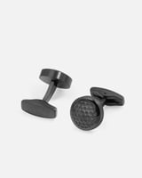 كبك رجالي بتصميم متناغم بلون أسود