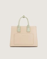 شنطة شمس النسائية بلون وردي و أخضر