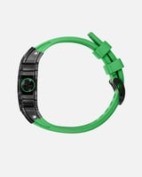 ساعة رجالية كلاسيك باللون الأخضر