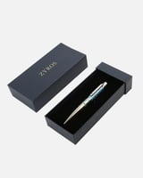 قلم رجالي فاخر باللون الفضي