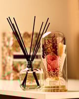 بوكس فواحة تشيللو وباقة ورد دائم