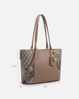 ‎ شنطة نسائية كلاسيك بلون بني