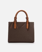 شنطة نسائية كلاسيك بلون بني