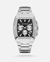 ساعة رجالية ستيل باللون الفضي