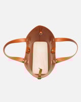 شنطة نسائيه عمليه باللون البني