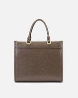 شنطة نسائيه بتصميم متفرد بلون رمادي