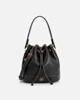 شنطة نسائية بتصميم عصري بلون أسود