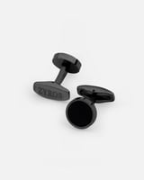 كبك رجالي بتصميم كلاسيك بلون أسود