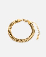 اسوارة نسائية بتصميم أنيق بلون ذهبي