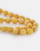 سبحة من السندلس المعرق بلون أصفر