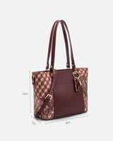 ‎ شنطة نسائية كلاسيك بلون عودي