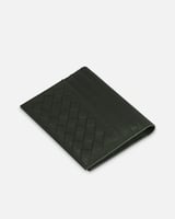 محفظه رجاليه من الجلد بلون أخضر