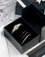 هدية نسائية من ساعة واساور